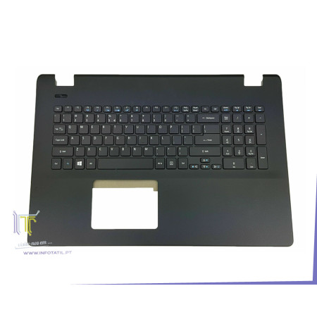 Acer Cover Upper W/Keyboard Portuguese Black - 6B.MZTN7.019