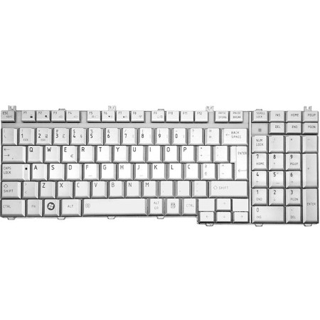 Teclado Satellite L500 Teclado PT Silver - K000077540