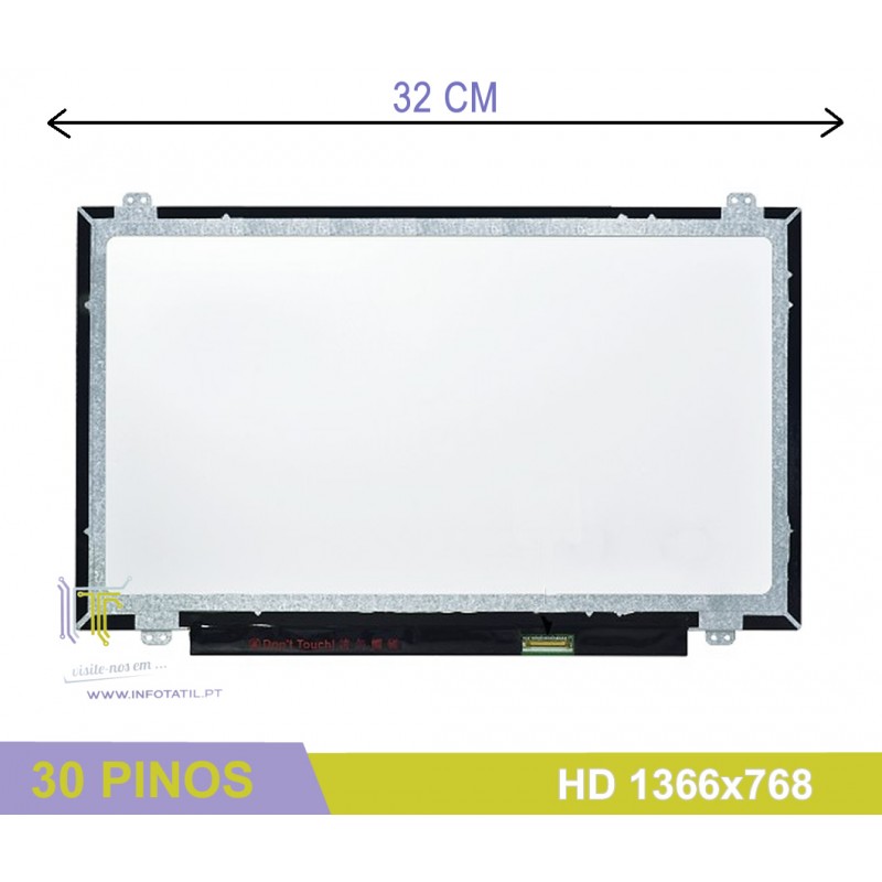 Lcd 140 Wxga 1366x768 Slim 30p 32cm C Bracket N140bge E33 7393