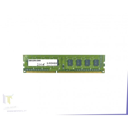 Memória DIMM 2Power 2GB DDR3 1333MHz - MEM2102A