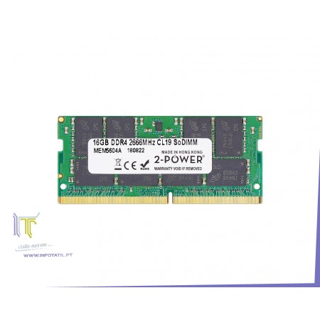 2POWER SO-DIMM DDR4 16GB 2666MHz CL19