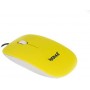 Rato ótico iggual SLIM-1 USB Amarelo