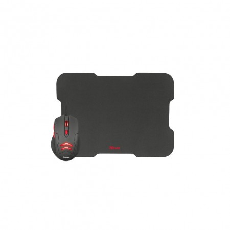 Trust Rato ZIVA Gaming + Mousepad - 21963