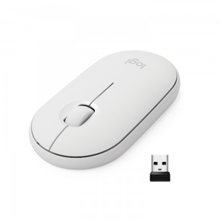 Logitech Pebble M350 Wireles OffWhite - 910-005716