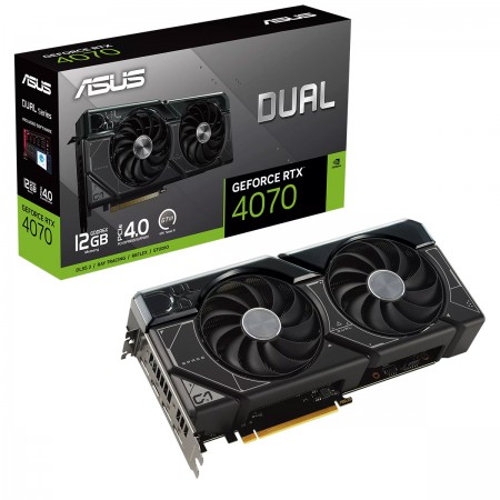 ASUS Dual GeForce RTX 4070 12GB GDDR6X - 90YV0IZ3-M0NA00