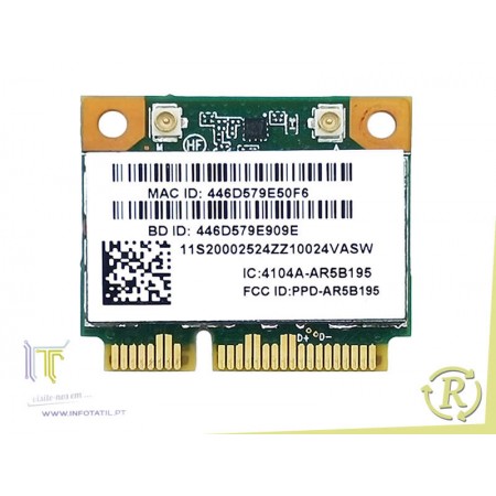 Atheros AR5B195 Wi-Fi PCI-E Refurbished - AR5B195