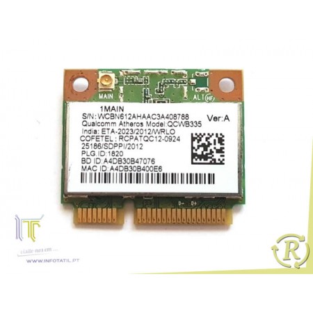 Qualcomm Atheros QCWB335 Refurbished - QCWB335