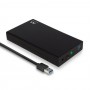 Ewent Caixa Disco 3,5" Black USB 3.0 - EW7056