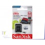 SanDisk 64GB MicroSDHC Ultra Lite Class10 UHS-I - SDSQUNR-064G-GN3MA