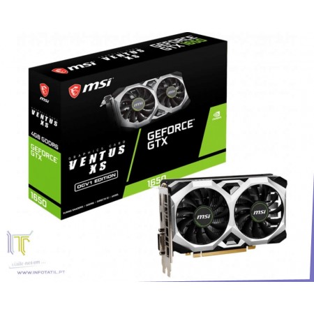 MSI VGA NVIDIA GTX 1650 D6 VENTUS XS OCV1 DDR6