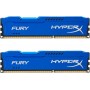 Kingston 8GB HyperX Fury Blue (2x 4GB) DDR3 1600Mhz PC3-12800 CL10 Refurbished