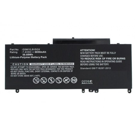 Bateria Compatível Dell 7.4V  5800mAh - 079VRK