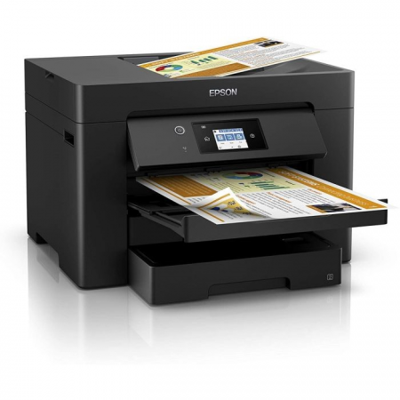 Impressora EPSON A3 WorkForce WF-7830DTWF (Multifunções - Jato de Tinta - Wi-Fi)