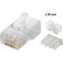 MicroConnect  Fichas RJ45 Cat6, 50 pcs