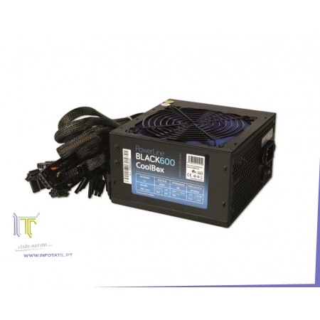 Fonte de alimentação CoolBox Powerline 600 PFC ATX