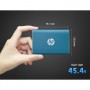 Disco Externo SSD HP P500 500GB 2.5" USB 3.2 Blue - 7PD54AA