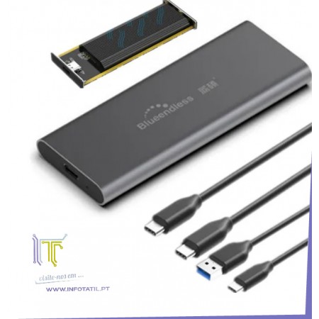 Blueendless BS M280N USB3.1Type C Caixa M.2 NVME