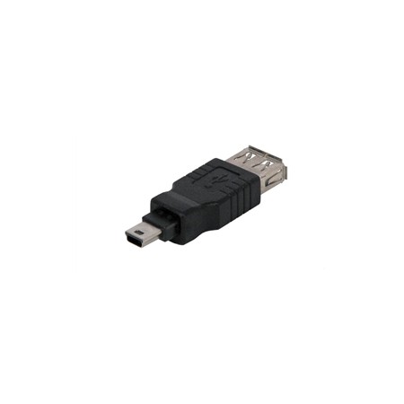 Mini alterador género USB-A F/USB mini B 05P M