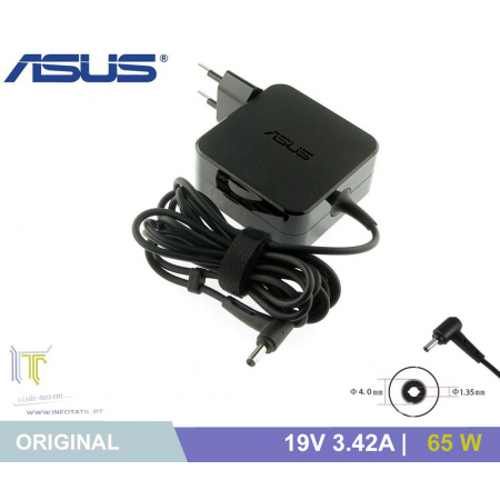 Carregador Original Asus 19V 3.42A 65W (4.0*1.35mm) - 0A001-00045900