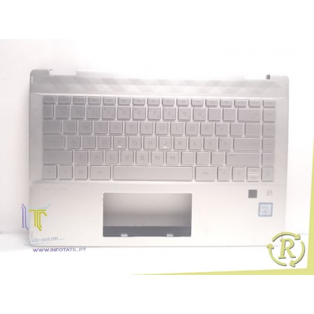 HP Pavilion 14-DH Teclado PT, top case Refurbished   - L53785-131