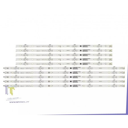 Kit de 10x Barras LED Phillips 49" - LB49021_V0