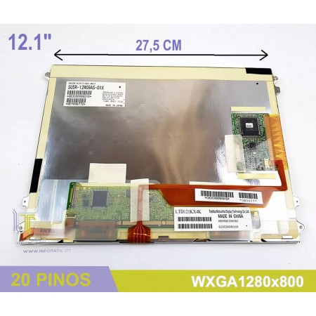 Ecrã LCD  12.1" WXGA LED Touch Refurbished - LTD121KX4K