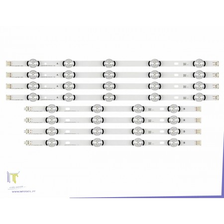 Kit de 8 Barras de LED LG 47"