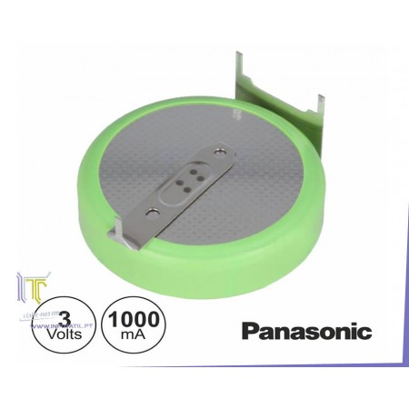 Pilha Panasonic Lithium Botão BR2477A 3V 1000Ma