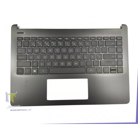 HP Teclado Português, 14S-DQ, 14S-FQ Ash silver - L61504-131