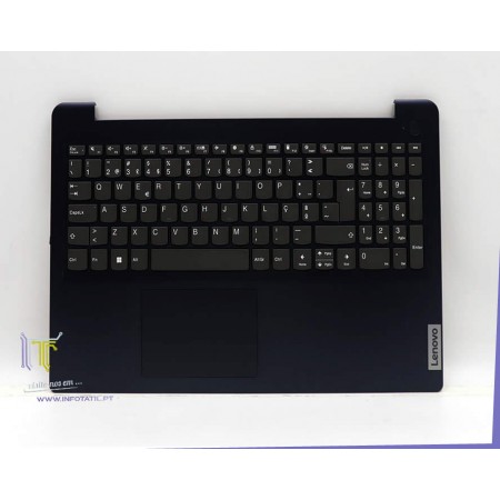 Lenovo ideapad 3 Teclado PT C/ Top Case Abyss Blue - 5CB1B69100