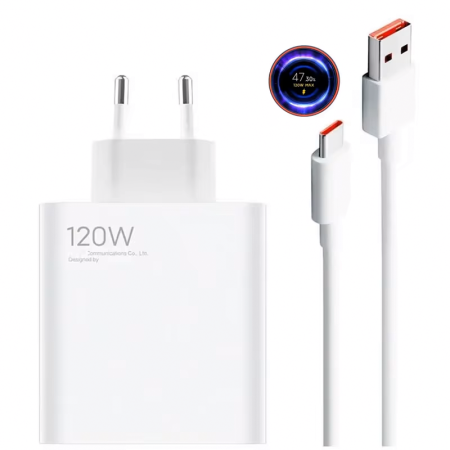 Carregador Xiaomi 120W HyperCharge Combo - BHR9462EU