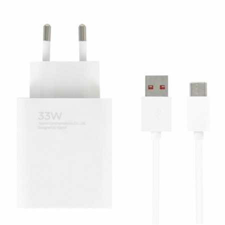 Xiaomi Carregador Mi 33W Combo USB-A White - BHR6039EU