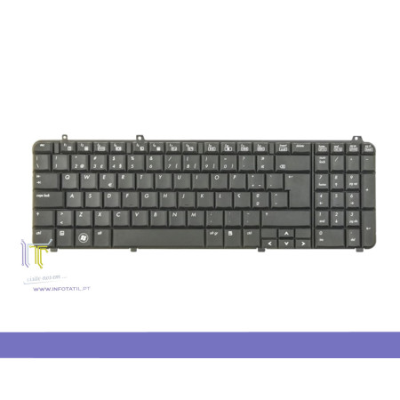 HP Pavilion DV6-1000 Teclado PT Black - 530580-131